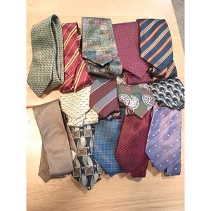 Silk ties for men Lot‎ Of 14 Assorted